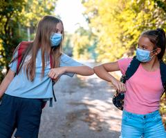 Wearing mask at school will help keep kids out of hospital 